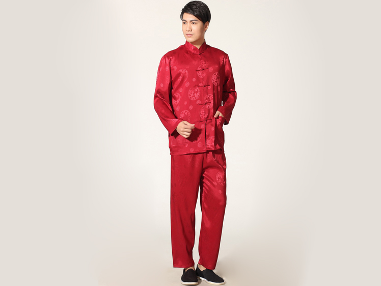 Tai Chi Clothing Long-sleeve Casual Style Linen Suit